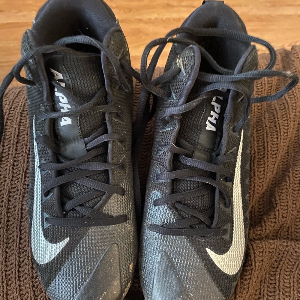 Cleats! Nike alpha menace football cleats.
